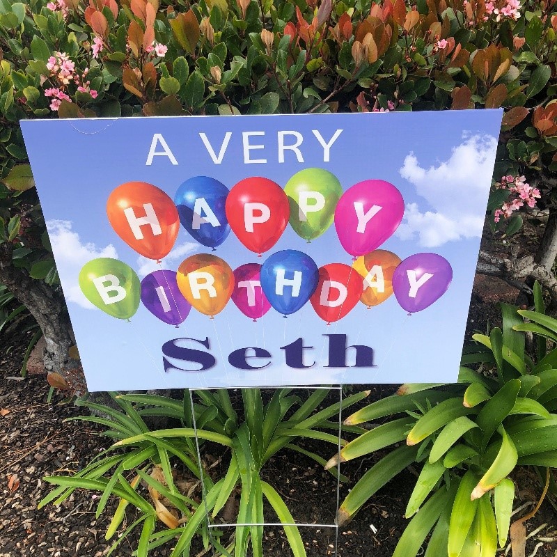 Outdoor Waterproof UV-Resistant Yard Sign Outdoor Waterproof UV-Resistant Yard Sign